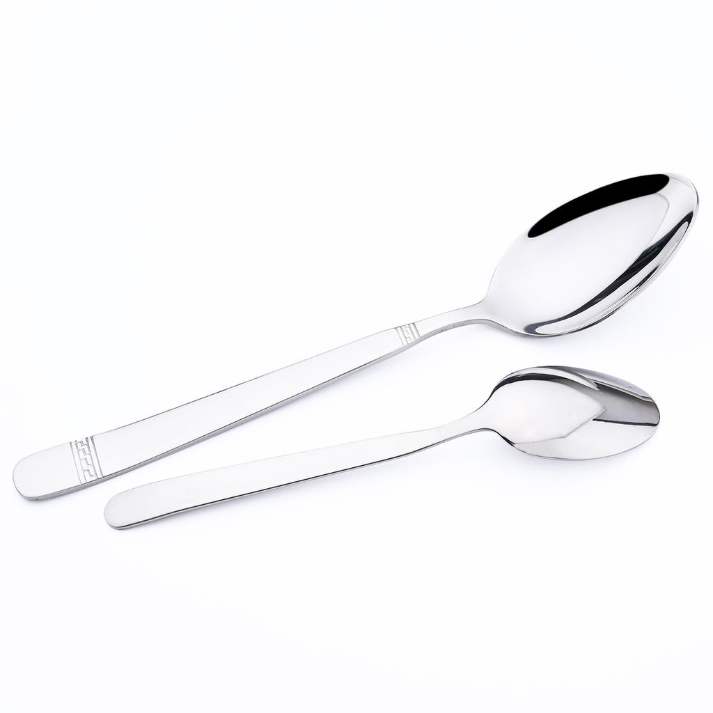 4 stk Vintage utskåret gullbestikksett Western bestikk i rustfritt stål Høykvalitets bestikk skje Knivgaffel servise Kjøkken sølvtøy