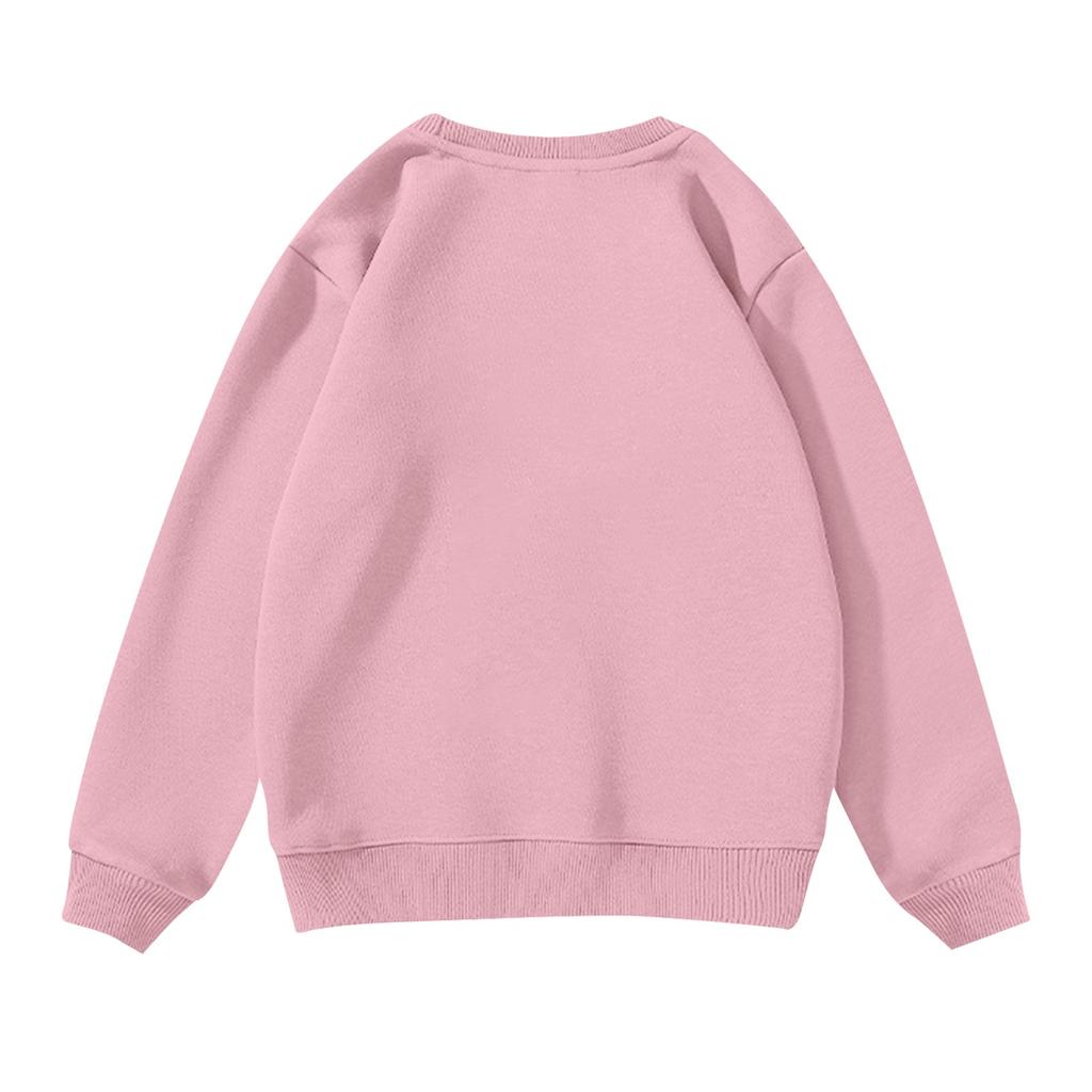 Jungen Mädchen Kindermode Täglich Vielseitig Lässig Rundhals Sweatshirts Täglich Langarm Patchwork Top Sweatshirts