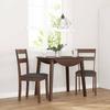 VidaXL Dining Chairs Cushions 2 Pcs Brown Solid Rubberwood, Dining Chair, Chair, Living Room Chair, Chairs At 4102381