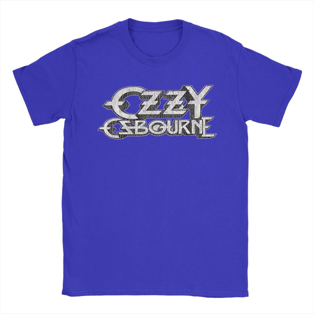 Ozzy Osbourne T-Shirt Men  Funny Cotton Tees Round Neck Short Sleeve T Shirt Printing Tops