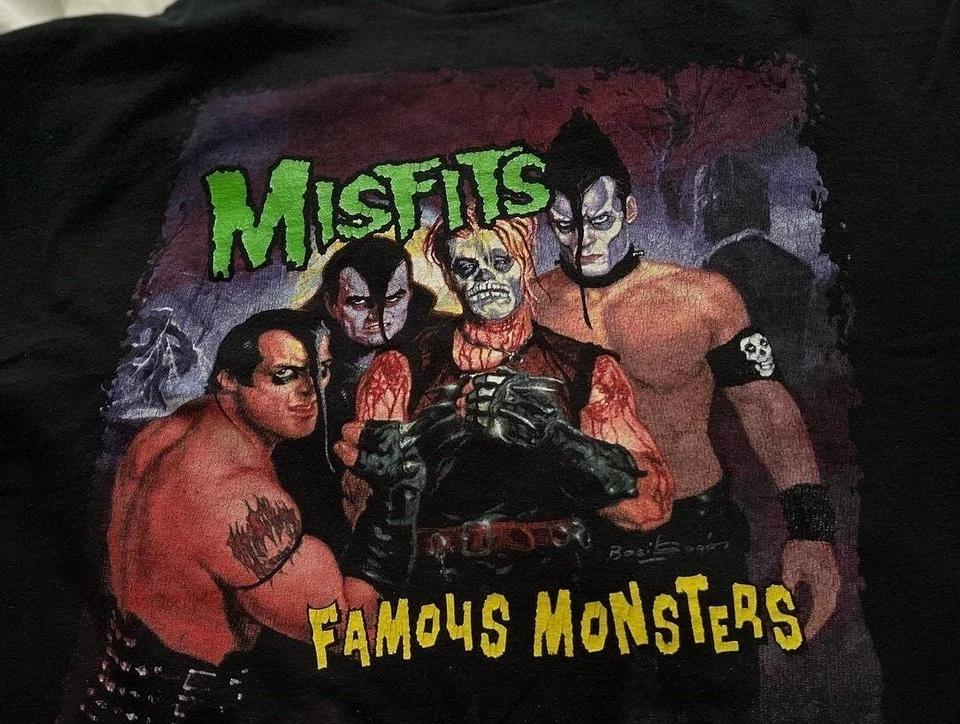 Famous Monsters Misfits band 90s Rare T shirt Unisex E1057 XL