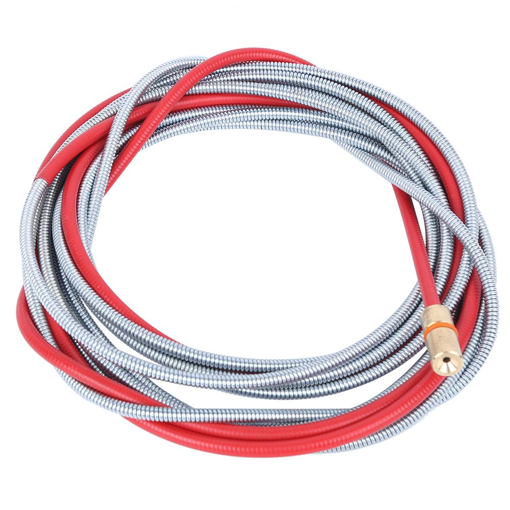 Welding Liner Hardware Accessory CO2 Weld Torch Accessory 5 Meter Aluminum Alloy Brass