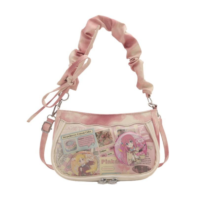 Original Pain Bag with A Pocket on The Underarm, Suitable for Petite Women, with Pleated Design and A Single Shoulder Strap.