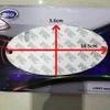 Samolepka na auto Ford 14,5x5,6 cm LED osvětlený znak pro Ford Kuga Focus Mondeo Mustang Fusion Mk2 Mk3 Fiesta Mk6 Explorer Logo Znak
