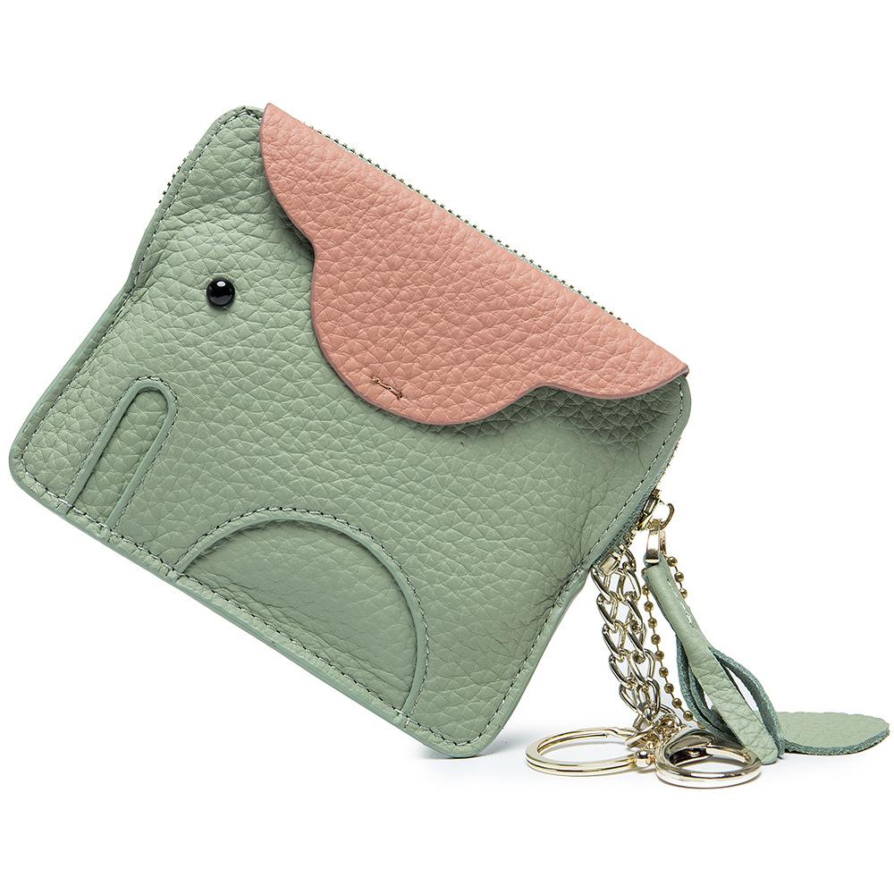 

Change bag insleathercoinpurse elephant mini creative coin bag female cute bag