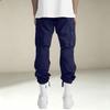Men's Casual Cargo Pants with Multiple Pockets for Athletic Everyday Wear