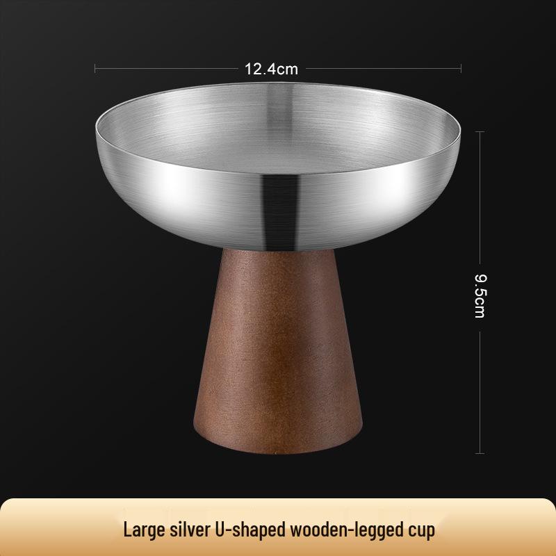 Stainless Steel High-Footed Ice Cream and Dessert Cup