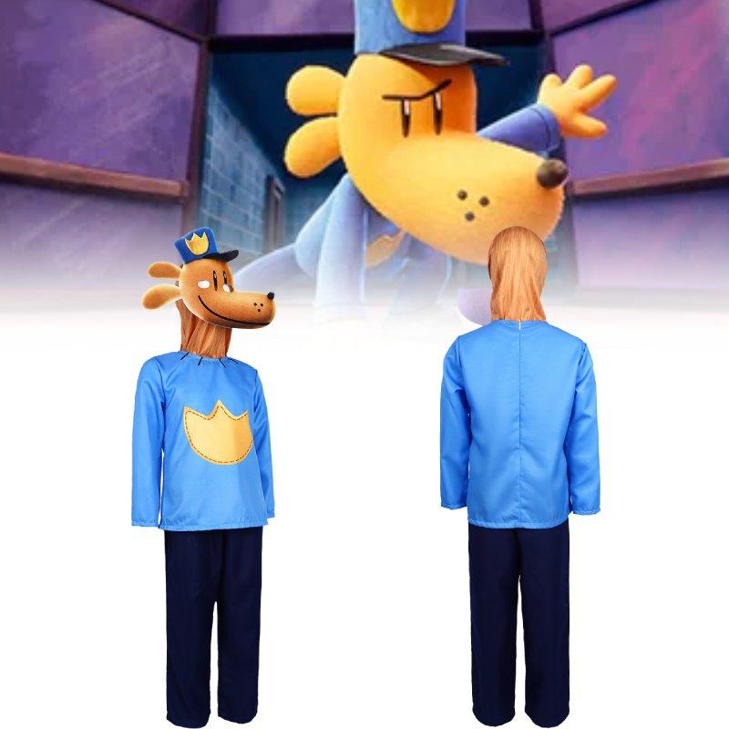 Man Dog Halloween Cosplay Decor Costume Set Role Play Stage Performance Clothes