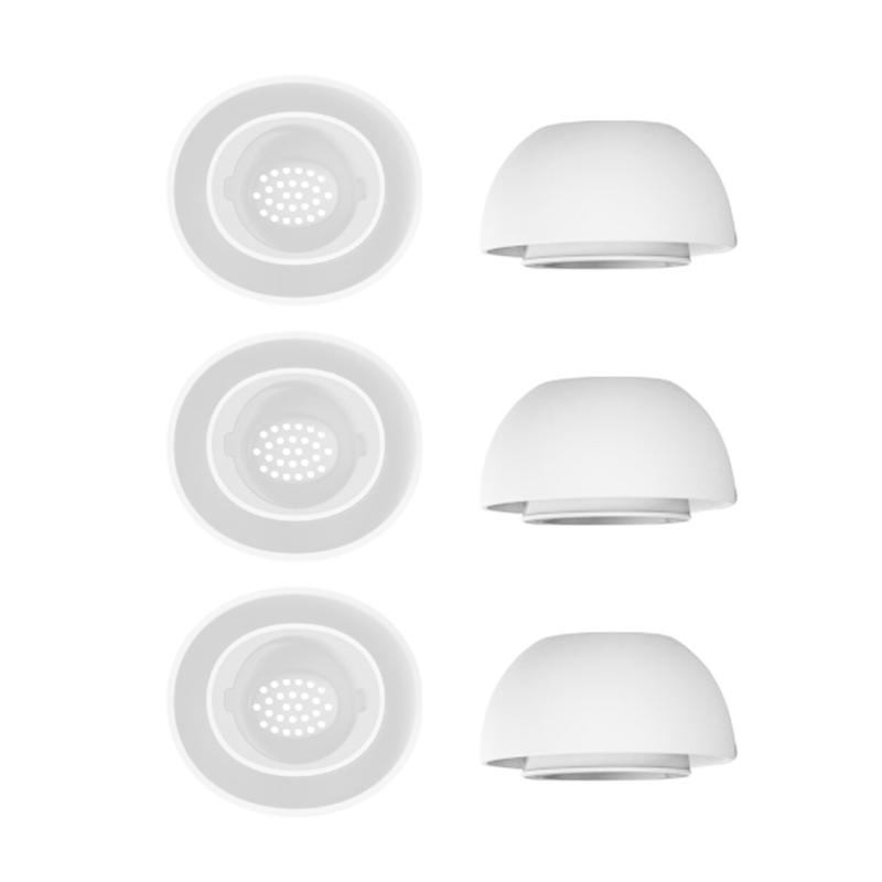 2pcs Silicone Ear Tips Earplug Compatible for Buds 3Pro Earplug Offering Comfortable Fit and Superior Music Experience