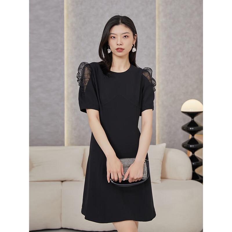 

Gejin Princess Sleeve A-Line Midi Dress XL