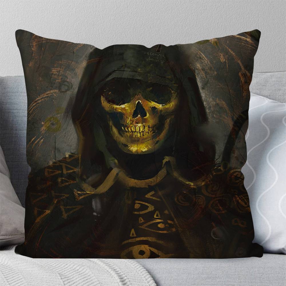Game Death Stranding Pillow Case Square Pillow Bedroom Sofa Leisure Comfort Cushion Car Living Room Home Decoration