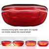 Motorcycle LED Tail Lamp Assembly Rear Brake Lights IP67 Waterproof Replacement for CBR650R CB650R CB300R CB250R CB150R