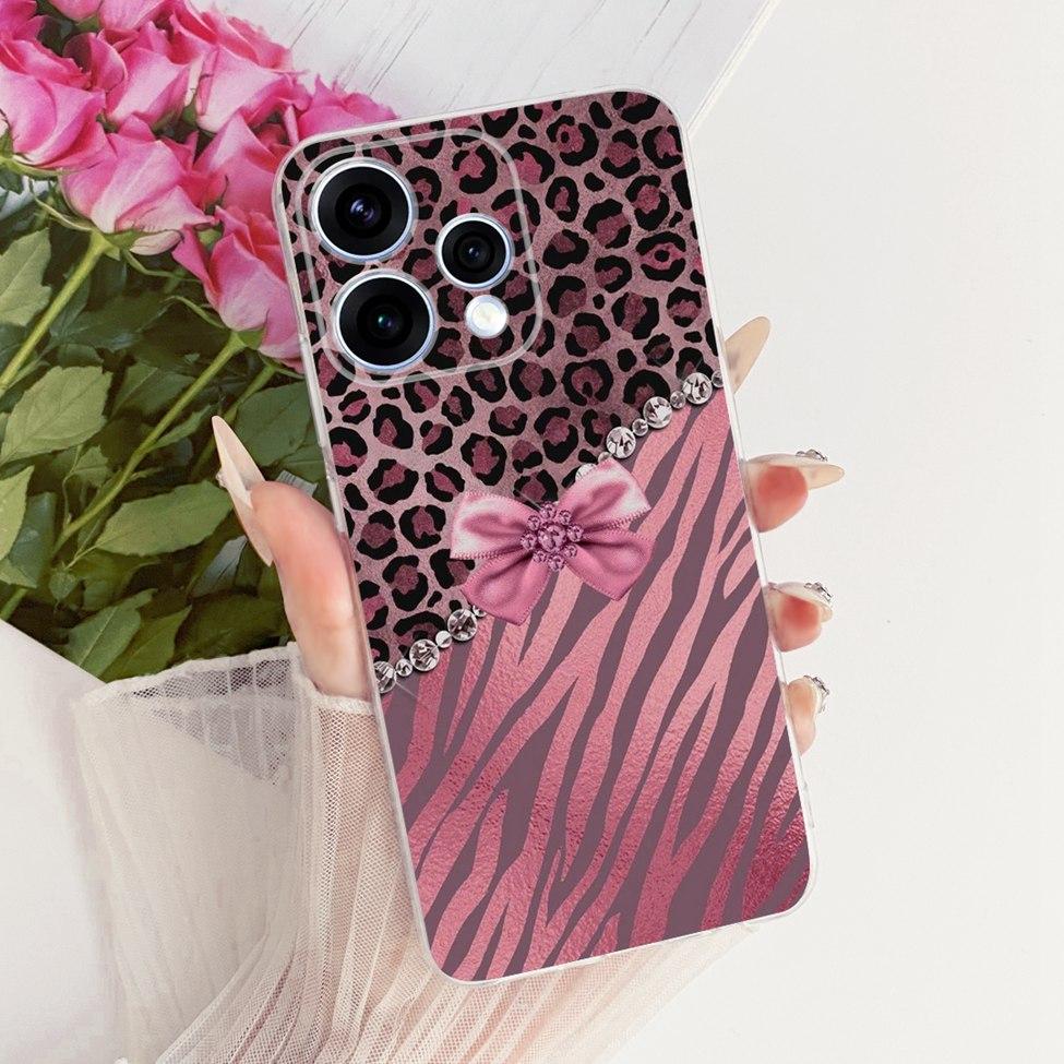 Transparent For Oppo Reno15 Cover Luxury Cute Cat Fashion Butterfly Cool Painted Bumper Casing For Oppo Reno15 5G CPH2825 Case