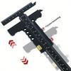 Woodworking Scriber Gauge - Aluminum Alloy Sliding Marking Gauge,T-Square Scribing Measuring Marking Framing Ruler Tool