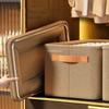 3pcs Clothes Storage Bags Portable Household Clothing Organizer Home Foldable Dust-proof Quilt Storage Container Storage Box