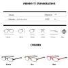 Anti Blue Light Women'S Presbyopia Glasses Portable Men'S  Eyewears Ultra Light Fashionable Folding Reading Glasses +3.5+4.0