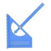 Woodworking Semi Circular Pointer Angle     Aluminum Alloy Carpenter Protractor 3D   Multifunctional Ruler