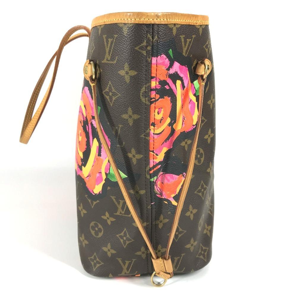 Louis Vuitton  M48613 Monogram Rose Neverfull MM Shoulder Bag Tote Bag
