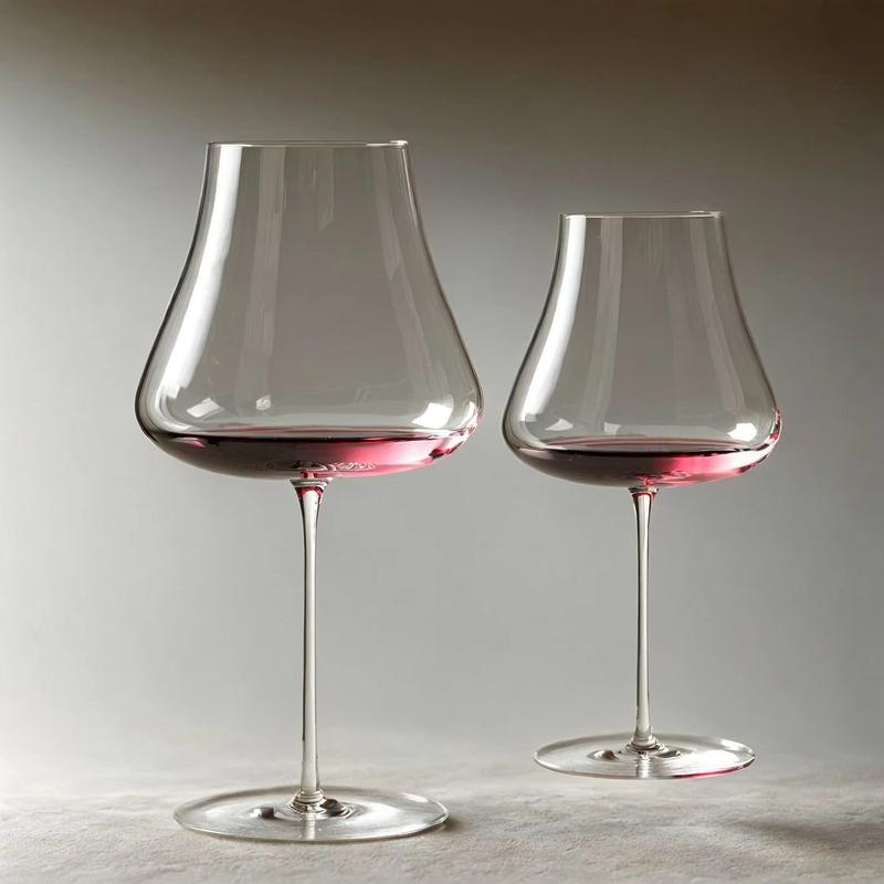Large Capacity Crystal Glass Wine Glasses Nordic Luxury Small Man Waist Goblet Household High-end Wine Ware