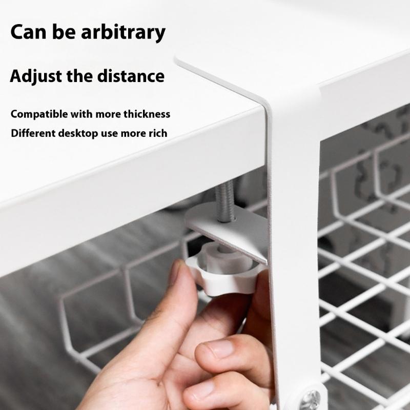 Cable Management Rack Desk Cable Organization Under Desk Cord Storage Wire Cord Organization Easy to Use Storage Accessories