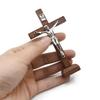 Religious Charm Wood Crucifix With Stand Vintage Religious Decoration  Home Decoration