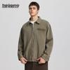 Mark Fairwhale Men's American Retro Loose-Fit Zipper Cotton Jacket