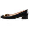 Gucci Horsebit Ballet Flat Black Leather Women's 645600 C9D00 1000