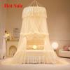 Hot Sale 2025 new hanging dome princess mosquito net installation-free bed mantle European floor mosquito net without bracket