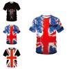 Vintage Union Jack Logo T-shirt Distressed Retro Style Graphic For British Culture Lovers