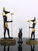 Retro Egyptian Anubis god resin statue ornament,tourist souvenir,home decoration,phone holder,candle holder,refrigerator sticker