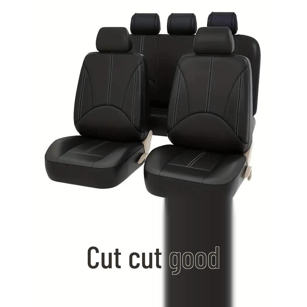 Universal PU Leather Car Seat Cover – Cross-Border Cushion, One-Piece, Dropshipping Available