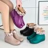 Women's Short Rain Boots - Non-Slip, Waterproof, Fashionable Low-Top Shoes for Outdoor Wear - Comfortable and Trendy.