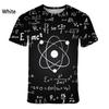 Mode Nieuw Leuk Wiskundige Formule Heren Bedrukt T-shirt Street Fashion Harajuku Grote Maten Ronde Hals Korte Mouw