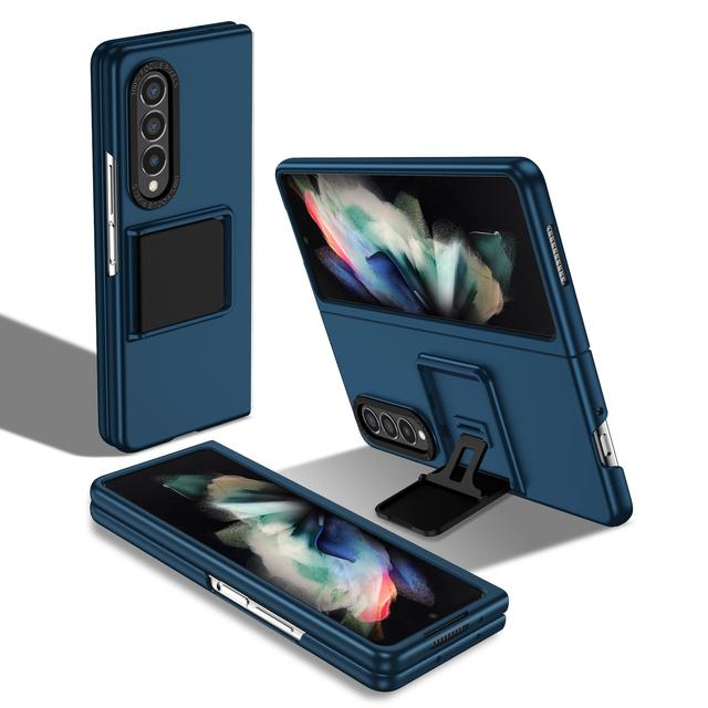 Zfold4 Stoßfester Ständer Klappkoffer für Samsung Galaxy Z Fold 4 Fold4 Fold3 Fold 3 Zfold3 Handyzubehör Coque