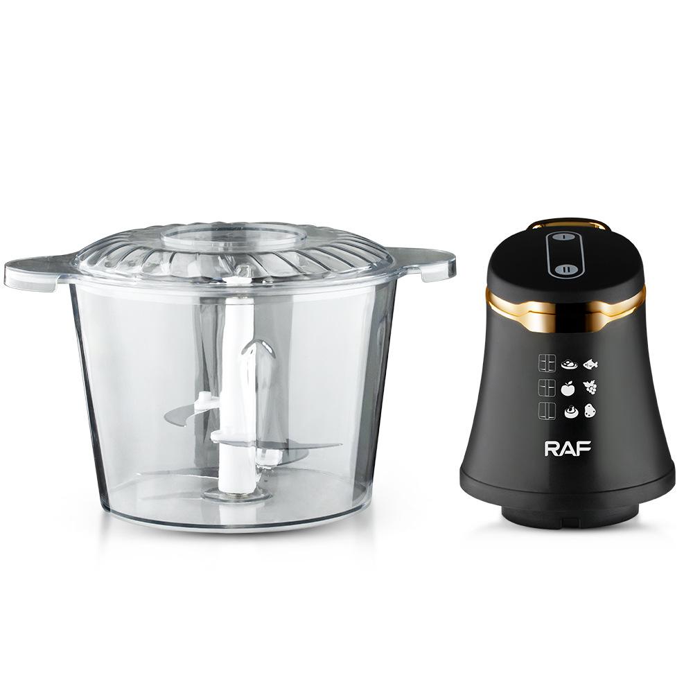 European-Standard Household Electric Meat Grinder with Glass Viewing Window, Garlic Press, and Meat Mincer, 3L