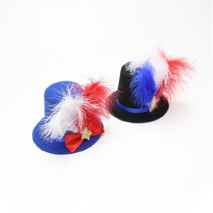 Julycostume Pinza para el pelo Horquilla Sombrero de copa Fascinador Julycostume Horquilla para el pelo de sombrero de copa