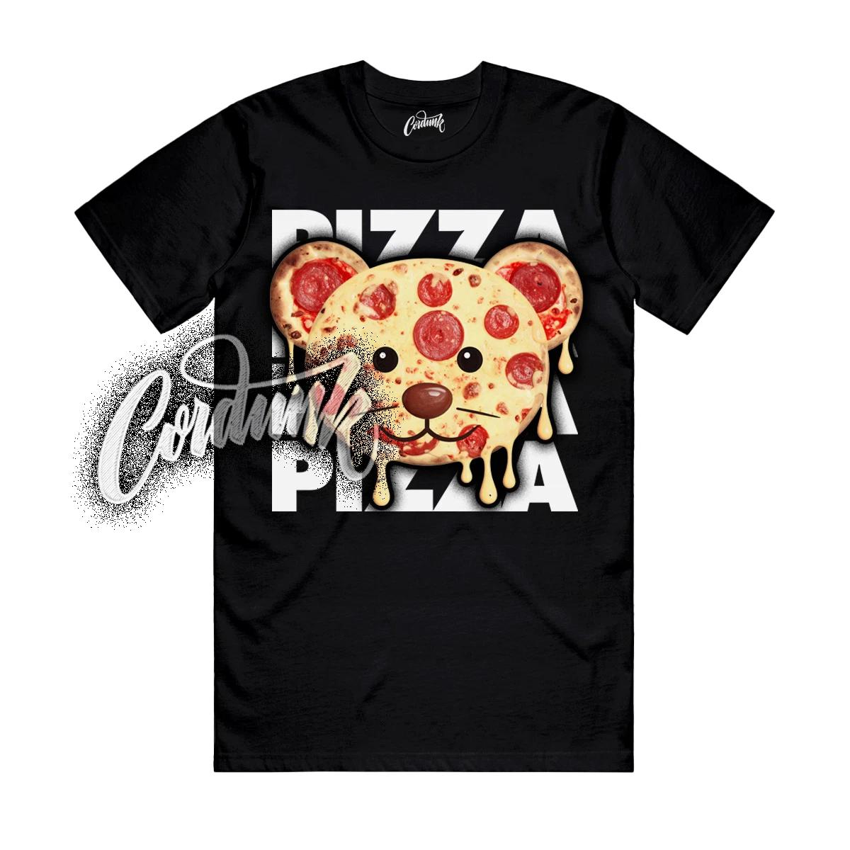 

4 Pizza Fire Red Sesame White Starfish Pepperoni T Shirt Match P11 4XL