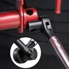 Anti Slip Locking Wrench for Trailer Winches Ratchet Cargo Winch Tensioner Wrench, Heavy-Duty Truck Strap Tool, Bar, Reversible Ergonomic Lever Heavy
