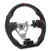Custom Carbon Fiber Steering Wheel Nappa Perforated Leather Fit for Nissan 350z 2003 2008