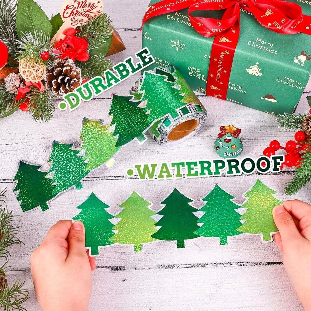 Self Adhesive Border Sticker Roll 10m Christmas Border Stickers  Bulletin Board Decorating
