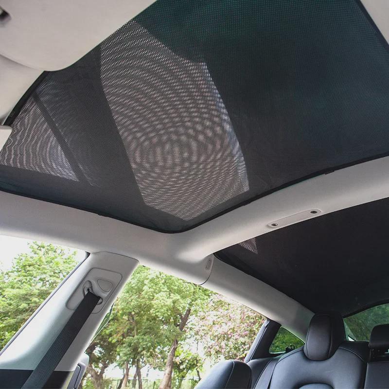 Tesla Model 3/Y Roof Sunshade & Blackout Curtain