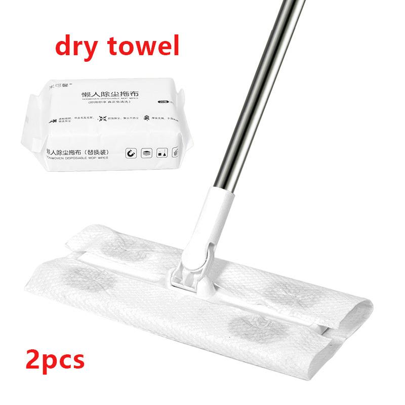 1 Piece Of Electrostatic Dusting Paper Household Hands-free Wet And Dry Mop Cloth Pet Hair Adsorption Floor Cleaning Sheet