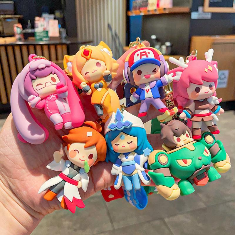 Adorable Pvc Keychain Ornament Cute Gift For Birthdays And Weddings