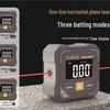 Four-Sided Magnetic Laser Digital Inclinometer for Engineering and Home Installation