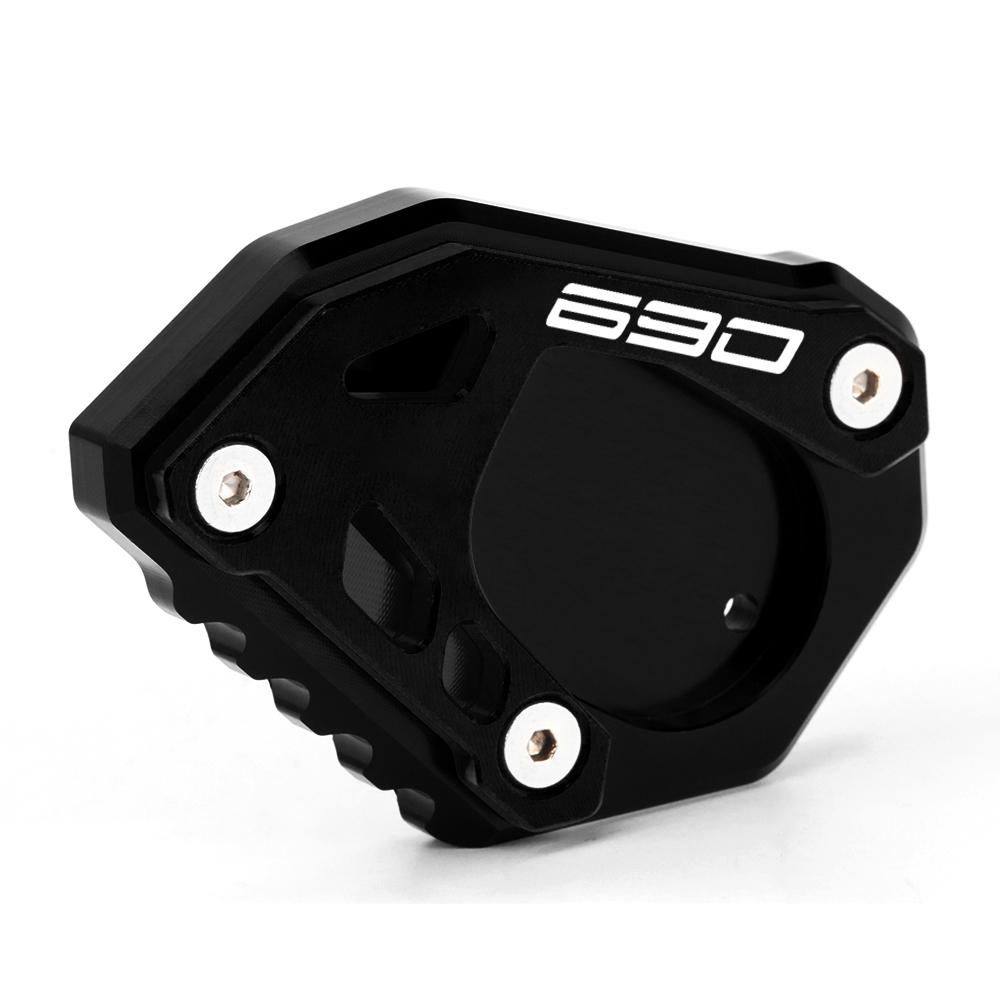 Pro KTM 690 SMC R 690 ENDURO R 690 SMCR - 2022 Prodloužení bočního stojanu Opěrná deska podložky podložky Zvětšit motocykl