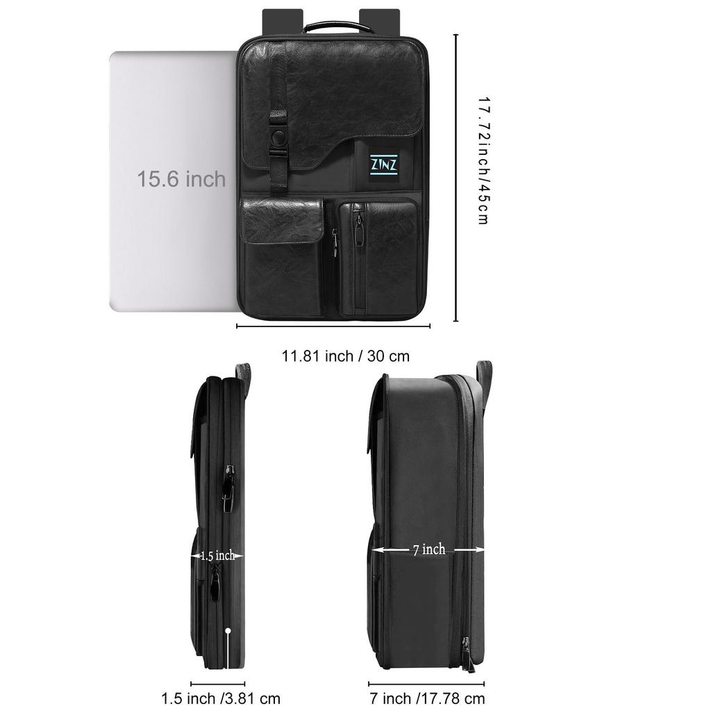 15-16 Inch Men's Laptop Backpack for Business Travel