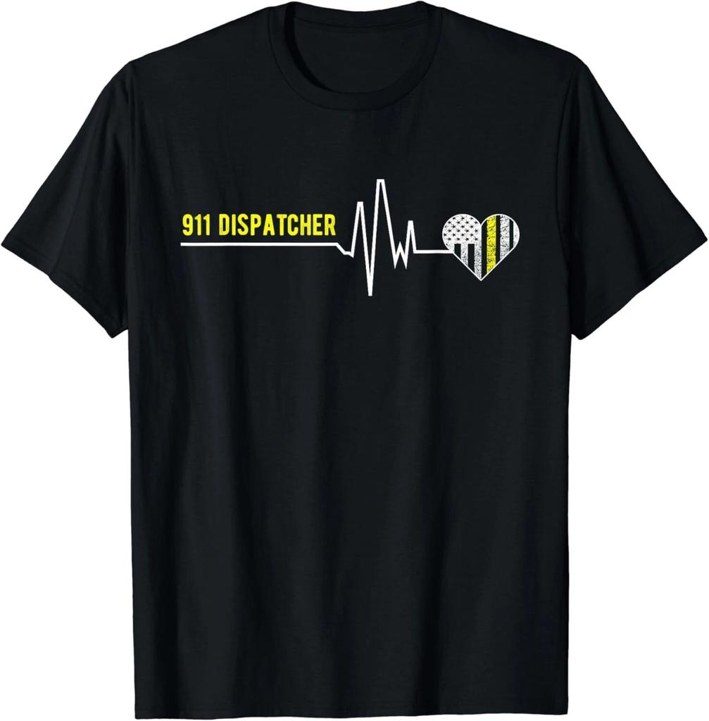 Serce dyspozytora 911 - Zabawne prezenty dla dyspozytora 911 Koszulka ShiGift Unisex