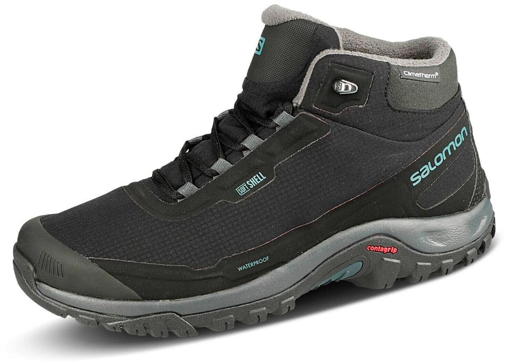 Hiking Shoes Salomon Shelter Cswp (L41110400) Black