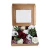 Große Blumen in Dekorativer Box Blumenkasten Tragbare Blumenaufbewahrung Geschenkverpackungsboxen Mit Klarem Fenster