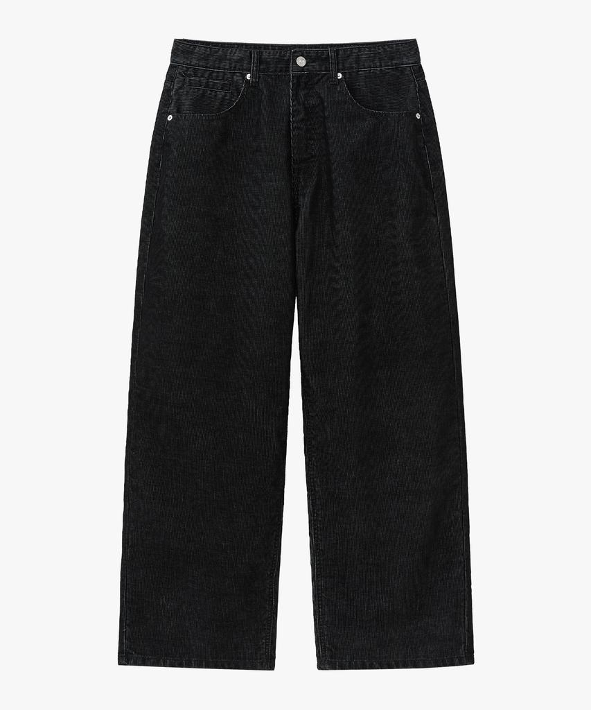 Suare Washed Corduroy Jacket Black